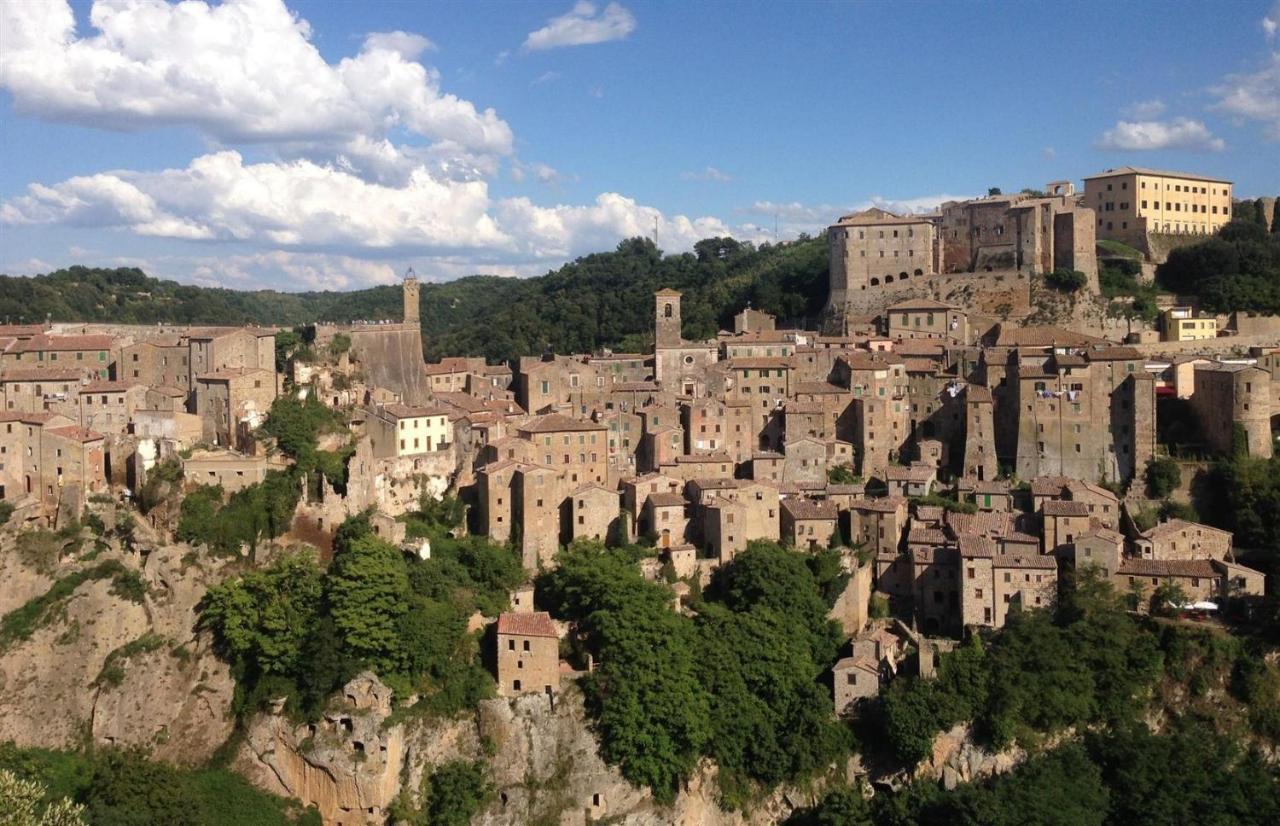 La Toscana In Casa Villa Sorano  Eksteriør bilde